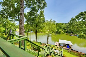 Dock + Fire Pit: Waterfront Lake Martin Retreat!