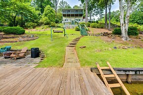 Dock + Fire Pit: Waterfront Lake Martin Retreat!