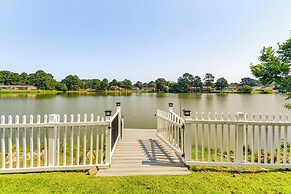 Luxe Lakefront Portsmouth Home: Fish, Swim & Play!
