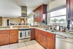 Luxe Lakefront Portsmouth Home: Fish, Swim & Play!