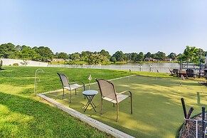 Luxe Lakefront Portsmouth Home: Fish, Swim & Play!