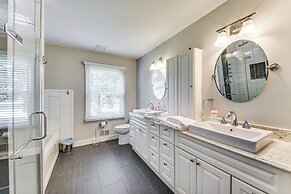 Luxe Lakefront Portsmouth Home: Fish, Swim & Play!