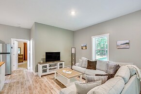Patio, Grill + Fire Pit: Traverse City Home