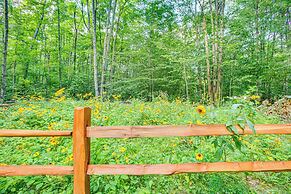 Patio, Grill + Fire Pit: Traverse City Home