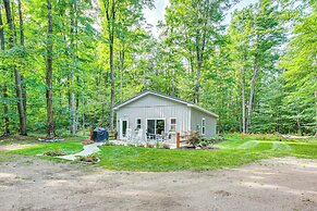 Patio, Grill + Fire Pit: Traverse City Home