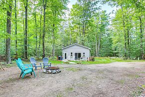 Patio, Grill + Fire Pit: Traverse City Home