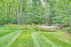 Patio, Grill + Fire Pit: Traverse City Home