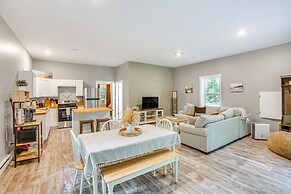 Patio, Grill + Fire Pit: Traverse City Home