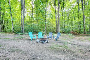 Patio, Grill + Fire Pit: Traverse City Home
