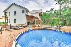 Elegant Broken Bow Gem w/ Private Pool & Game Room