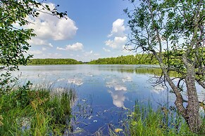 Ice Fish on South Fork Lake From Nashwauk Studio