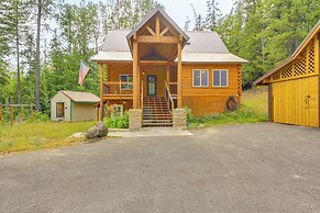 Cabin Near Lake Pend Oreille & Dtwn Sandpoint