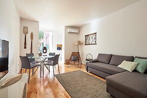 Modern 1-Bed With Ac & Private Terrace