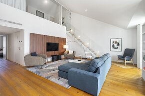 Lisbon Skyline Penthouse Luxury Living View, Ac & Elevator