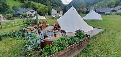 Luxury Glamping in the Vienna Alps