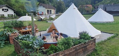Luxury Glamping in the Vienna Alps