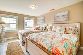 Bright Brigantine Townhome: Steps to Beach Access!