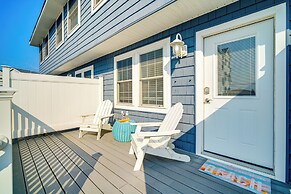 Bright Brigantine Townhome: Steps to Beach Access!