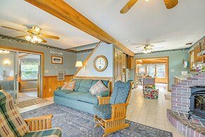 Waterfront Harrisville Home w/ Outdoor Fireplace!