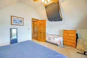 Waterfront Harrisville Home w/ Outdoor Fireplace!