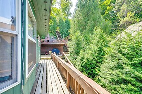 Waterfront Harrisville Home w/ Outdoor Fireplace!