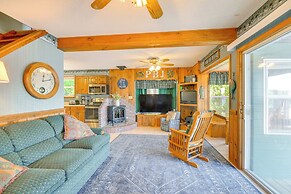 Waterfront Harrisville Home w/ Outdoor Fireplace!