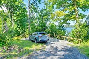 Waterfront Harrisville Home w/ Outdoor Fireplace!