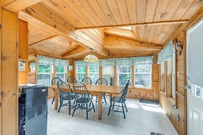 Waterfront Harrisville Home w/ Outdoor Fireplace!