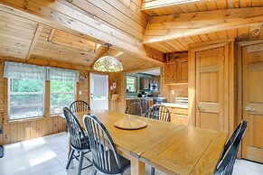 Waterfront Harrisville Home w/ Outdoor Fireplace!