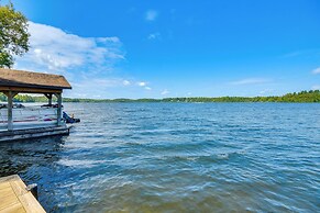 Waterfront Harrisville Home w/ Outdoor Fireplace!