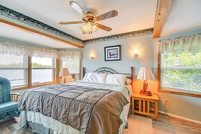 Waterfront Harrisville Home w/ Outdoor Fireplace!