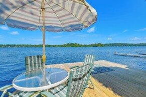 Waterfront Harrisville Home w/ Outdoor Fireplace!