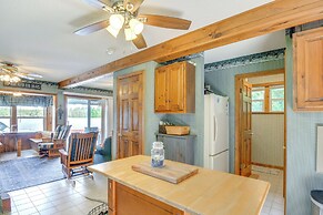 Waterfront Harrisville Home w/ Outdoor Fireplace!