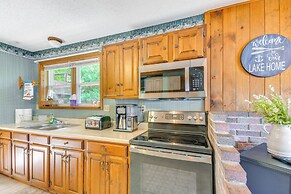 Waterfront Harrisville Home w/ Outdoor Fireplace!