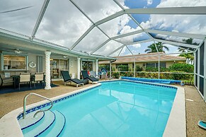 Heated Pool, Dock & Canal Access: Cape Coral Home