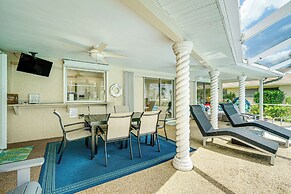 Heated Pool, Dock & Canal Access: Cape Coral Home