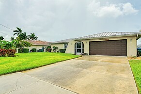 Heated Pool, Dock & Canal Access: Cape Coral Home