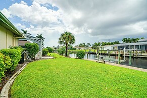 Heated Pool, Dock & Canal Access: Cape Coral Home