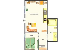 Ferienwohnung am Achterwasser in Lutow