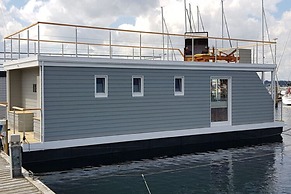 Houseboat Hecht in Egernsund at the Marina Minde