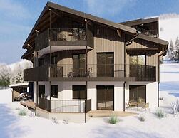 Bergzeit Flat Saalbach Directly on the ski Piste