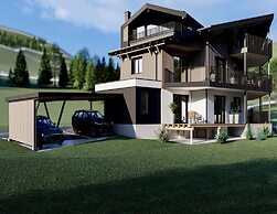 Bergzeit Flat Saalbach Directly on the ski Piste