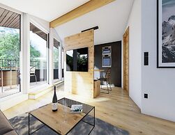 Bergzeit Flat Saalbach Directly on the ski Piste