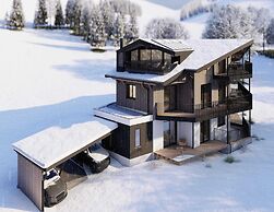 Bergzeit Flat Saalbach Directly on the ski Piste