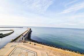 Unique Apartment With a Balcony in Darlowko