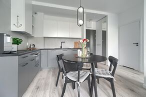 Ground Floor Apartment With a Garden in Niechorze