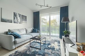 Ground Floor Apartment With a Garden in Niechorze