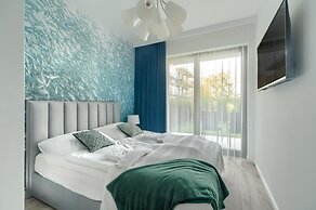 Ground Floor Apartment With a Garden in Niechorze