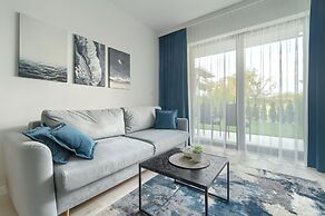 Ground Floor Apartment With a Garden in Niechorze