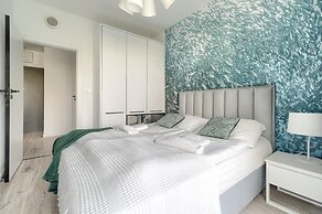 Ground Floor Apartment With a Garden in Niechorze